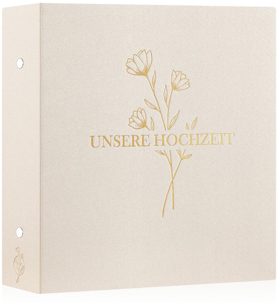 Solidchoice - Grote Linnen Fotoboek 10 x 15 cm voor Trouwen en Verjaardagen