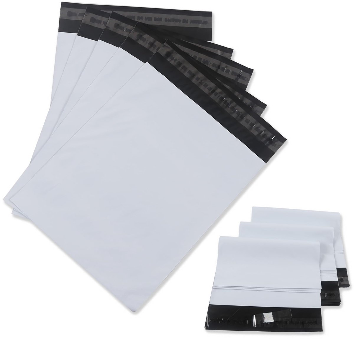 Solidchoice - Zelfklevende Verzendzakken voor Kleding, 30 x 40 cm, Set van 30