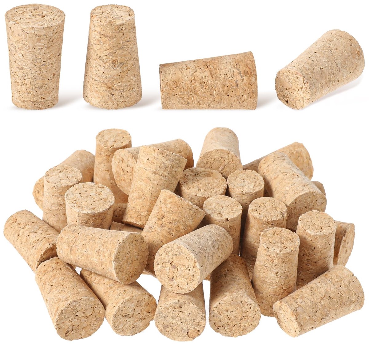 Solidchoice - 30 Stuks Kurken voor Knutselprojecten