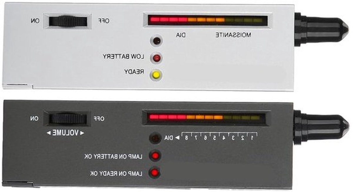 Complete Test Tool Set voor het Detecteren van Diamanten, Edelstenen en Hardheidstests