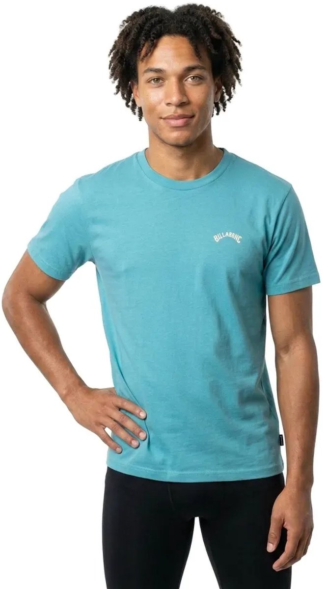 Billabong Arch Crew T-shirt Met Korte Mouwen L Man Blauw