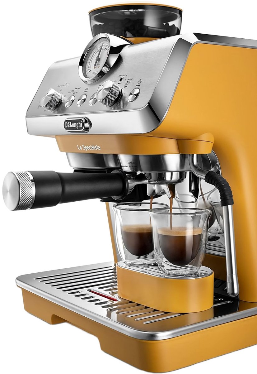 DeLonghi La Specialista Arte EC9155.YE Espresso machine met molen - Geel thumbnail 4
