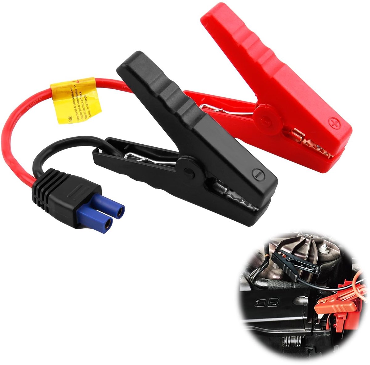 Solidchoice - Draagbare Startkabel voor Auto met Overload Bescherming