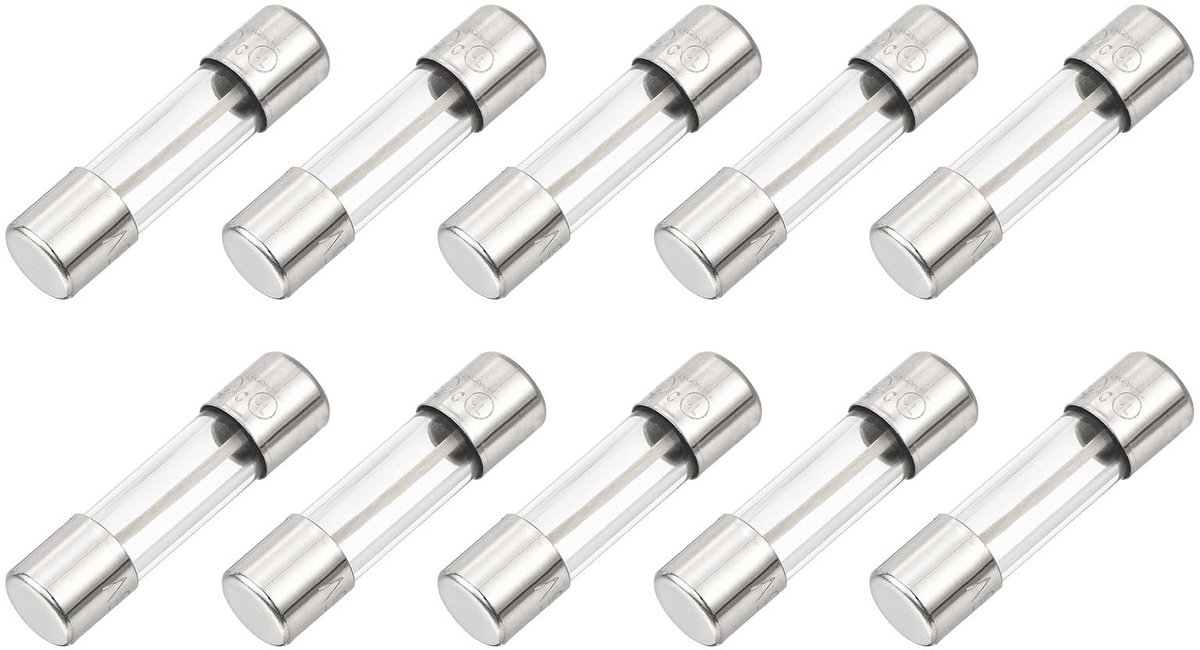 Solidchoice - Set van 10 Snelzekeringen 15A 125V