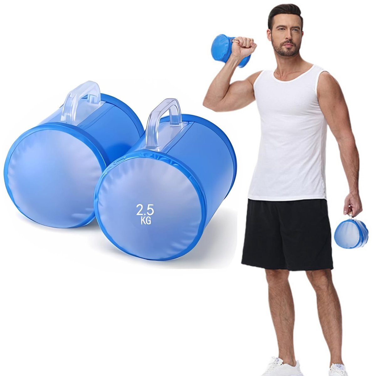 Solidchoice - Verstelbare Water Dumbbells voor Training