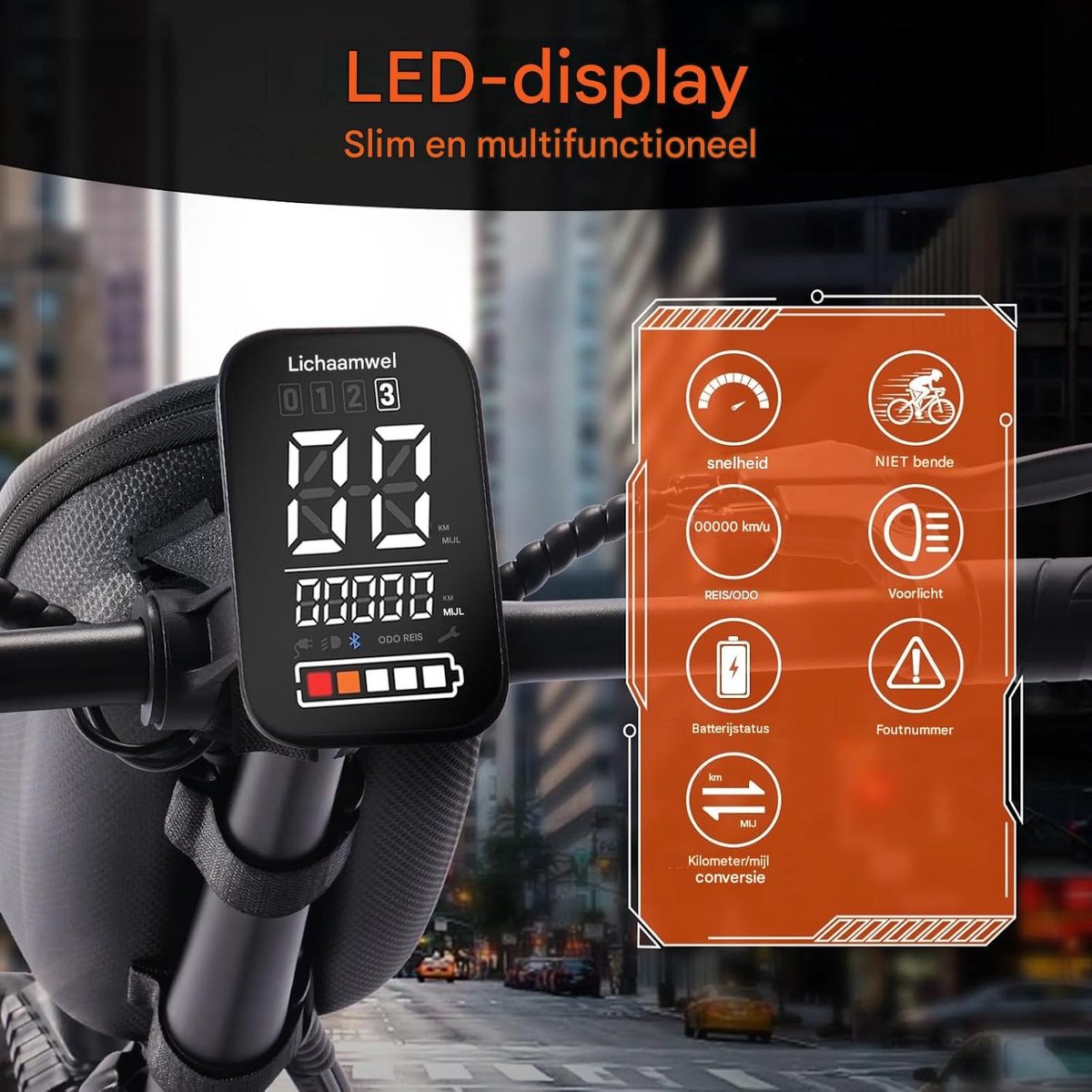 2026 14 Inch Elektrische Vouwfiets- 2.5" Brede Banden -250W Motor -36V 10Ah- Slechts 21 kg- Slim LCD display-Drie snelheidsinstellingen-13/18/25 km/u- 45 km Actieradius-Elektrische fiets - Elektrische stadsfietsen - Opvouwbaar E-Bike voor Woon thumbnail 2