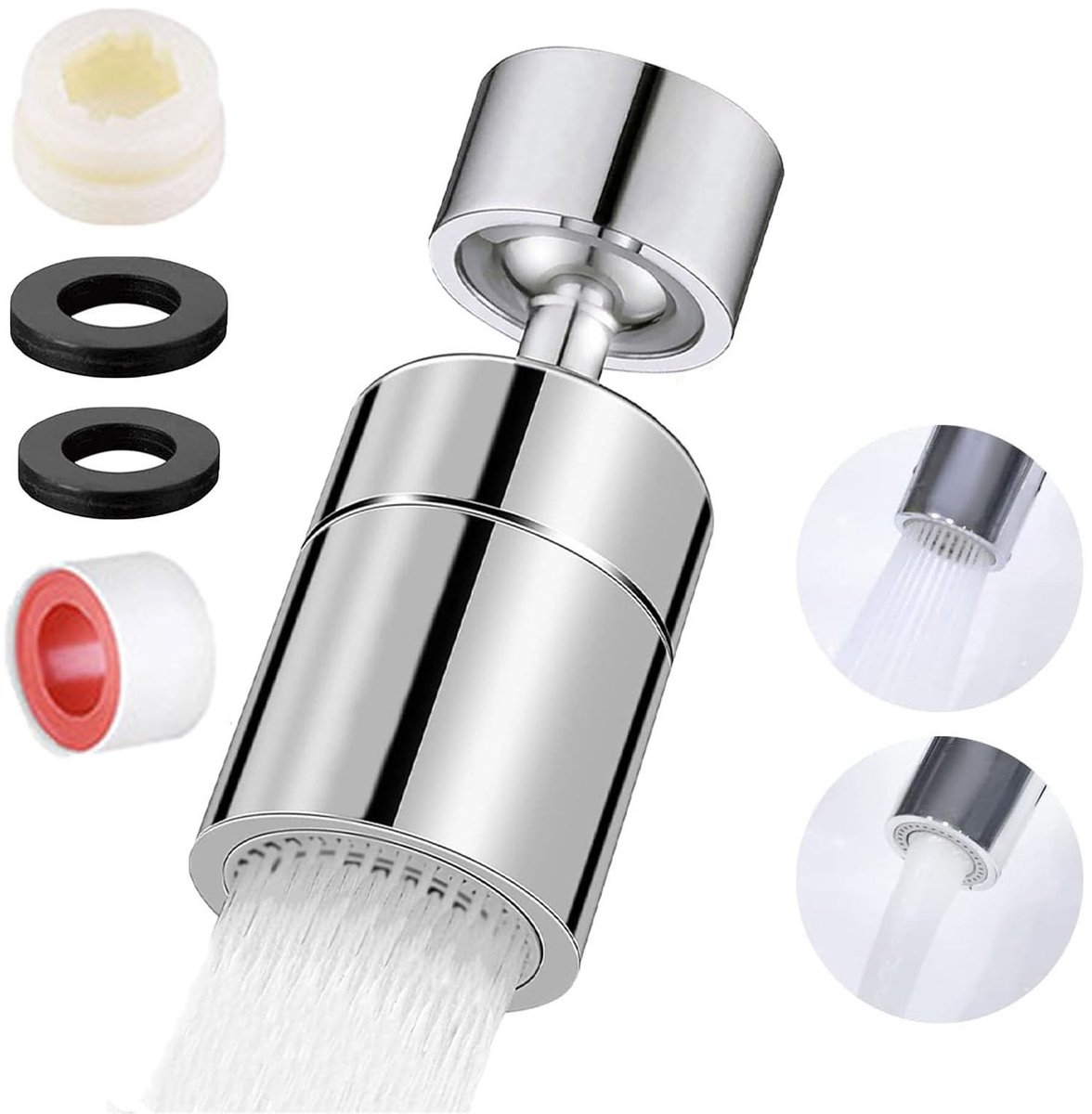 Solidchoice - 360° Rotabele Kraan Aérateur met Waterbesparing