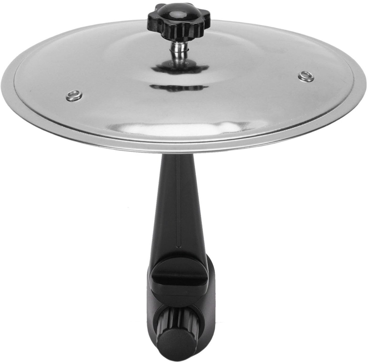 Dailygoods- Crash Cymbal Mini - Verstelbare Beugel - Lichtgewicht ABS - Gemakkelijk te Installeren - Geschikt voor Drummers - Aangename Toon - Drumstel