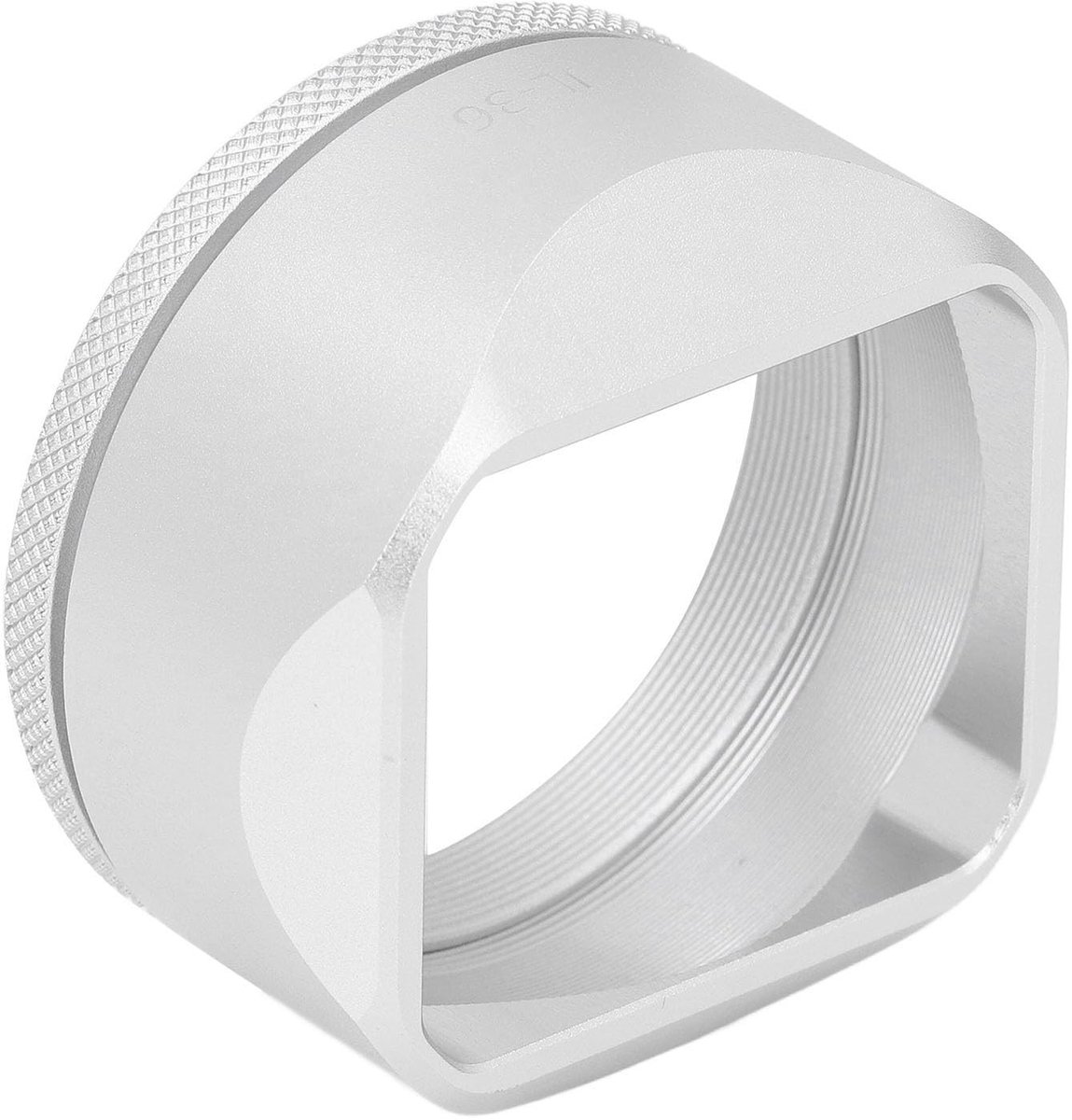 Dailygoods - Vierkante Zonnekap Compatibel voor X100VI X100V Camera, Matte Afwerking, Aluminiumlegering, Blokkeert Overtollig Zonlicht, Voorkomt Onbedoelde Schade, Strooilicht en Reflecties