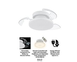 Eglo, Hovley, Wonen Verlichting ventilatoren, plafondventilatoren met licht.