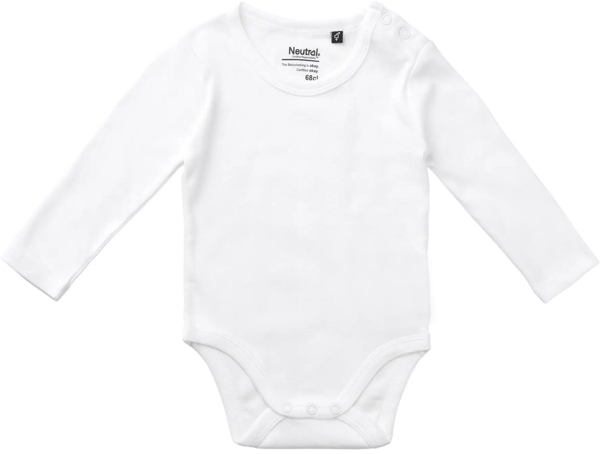Baby romper met lange mouwen Neutral