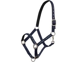 HV Polo Halster Nena Navy - Cob | bordeaux | Halstertouw paard