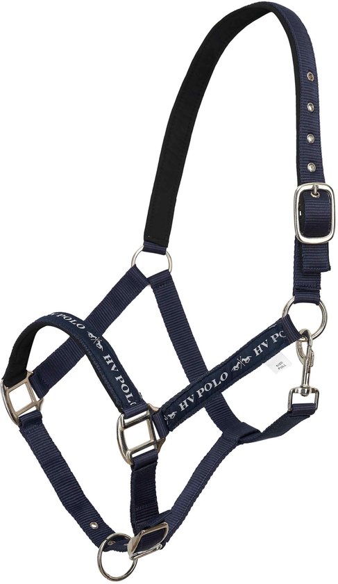 HV Polo Halster Nena Navy - Cob | bordeaux | Halstertouw paard HV Polo Halster Nena Navy - Cob | bordeaux | Halstertouw paard