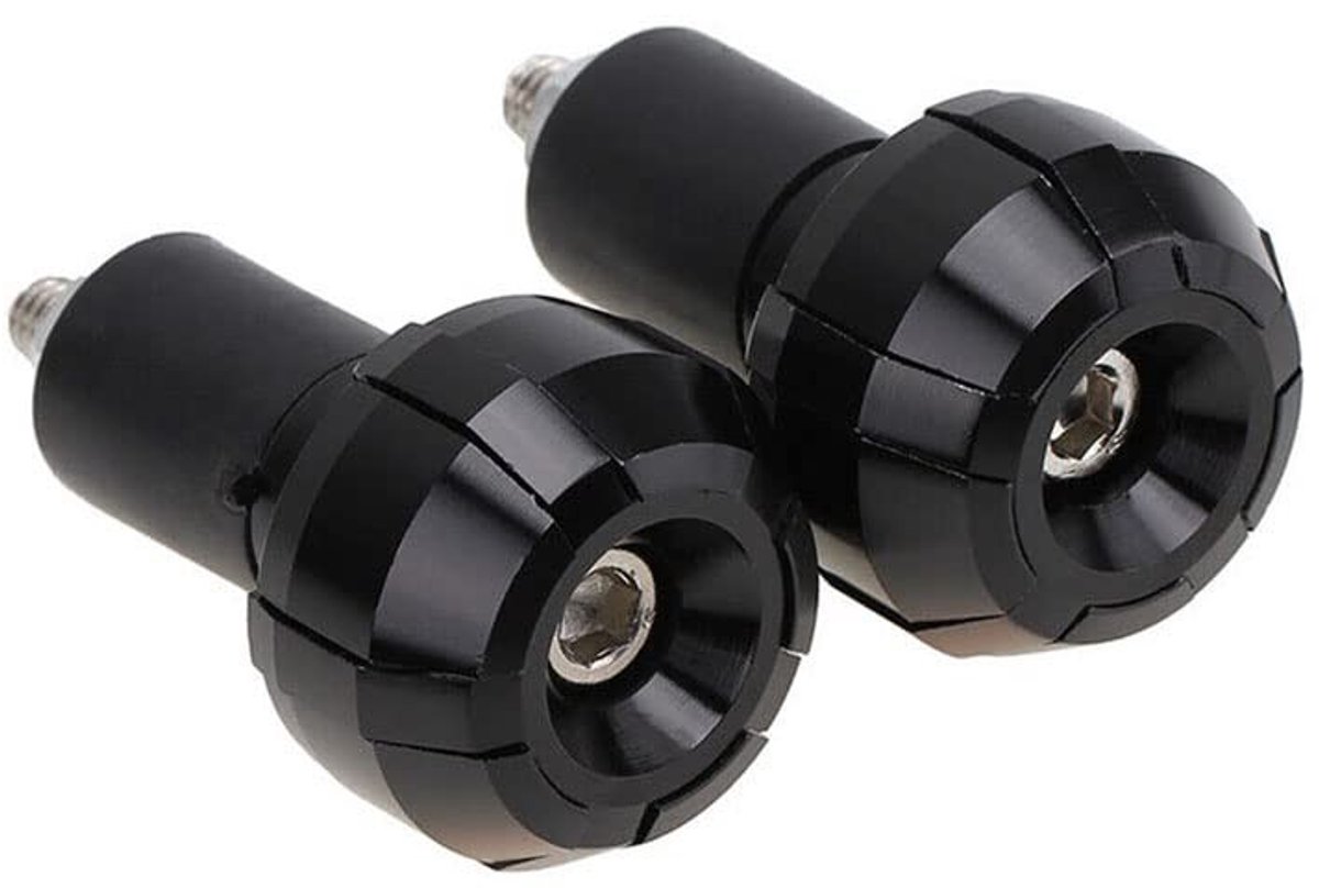 Dailygoods - Riloer 7/8 "22mm Motorfiets Stuur Grips Bar End Slider Cap Plug