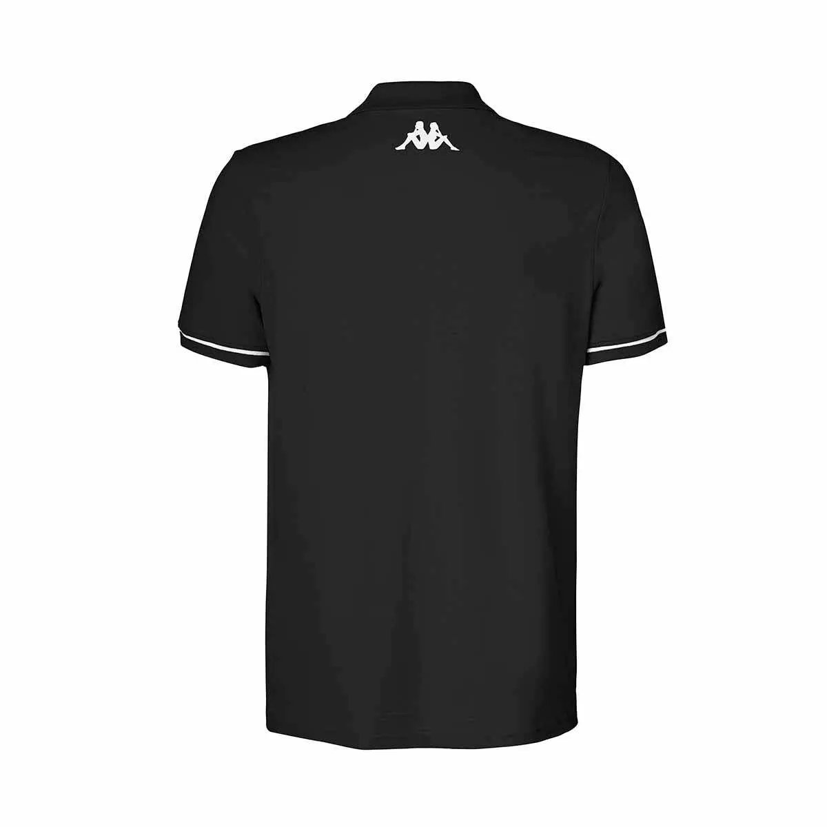 Kappa Barli Korte Mouw Poloshirt 4XL Man Zwart