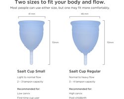 Saalt Menstruatiecups — 1 stuks