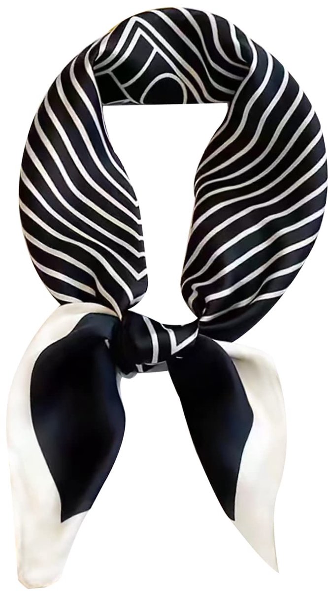 zijden sjaal, elegante en lichte 100% zijde zakelijke sjaal, geschikt voor alle gelegenheden
