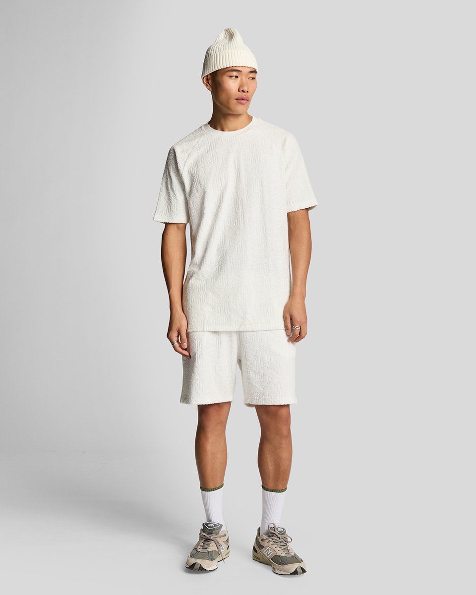 Lyle & Scott - Short - Maat S - Mannen - wit -