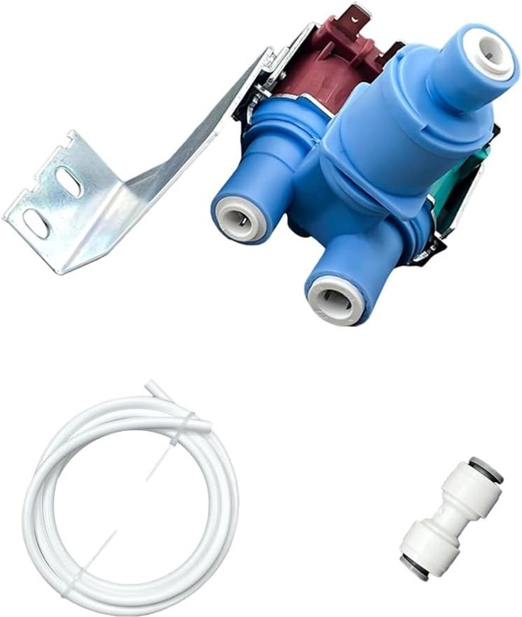 Waterinlaatklep voor Koelkast - Magneetventiel Vervanging voor Whirlpool, Kenmore en KitchenAid - Betrouwbare Wateraansluiting en Eenvoudige Montage