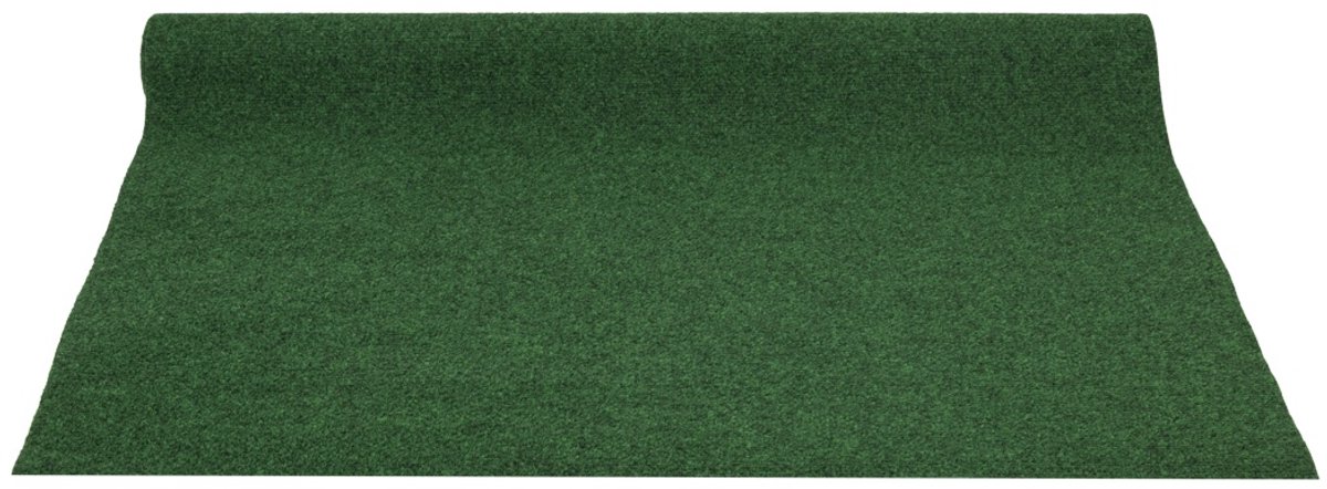 Deco Kunstgras grastapijt 133x400cm Marbella - Groen met Nop voor Tuin of Balkon