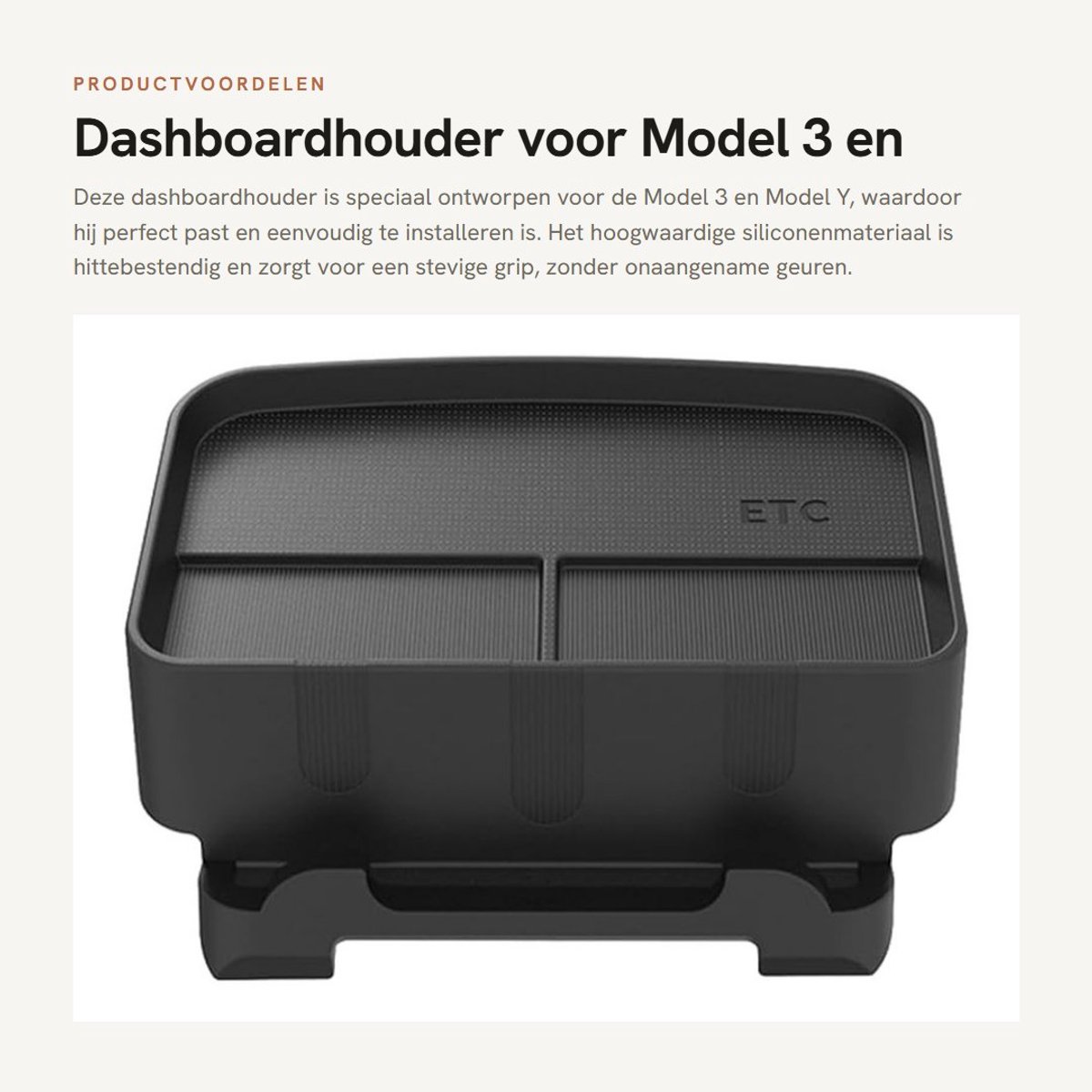 Dailygoods- Dashboardhouder Nauwkeurige Aanpassing - Telefoonhouder - Zonnebrilmontuur - Hogetemperatuurbestendig - Siliconenmateriaal - Flexibele Installatie - Auto Organizer