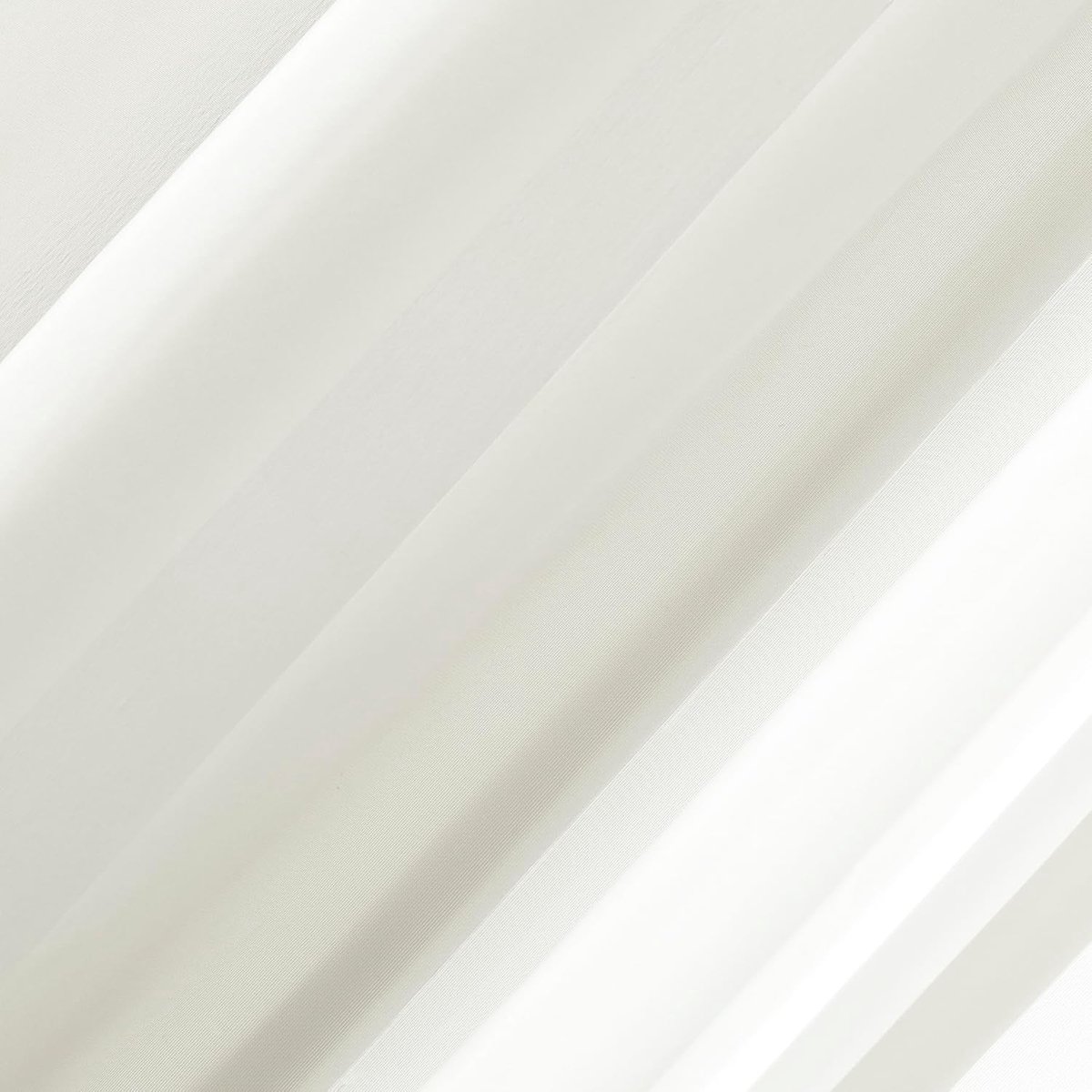 918 Mallory Sheer Rod Pocket Gordijnpaneel, 150 x 213 cm, eierschaal