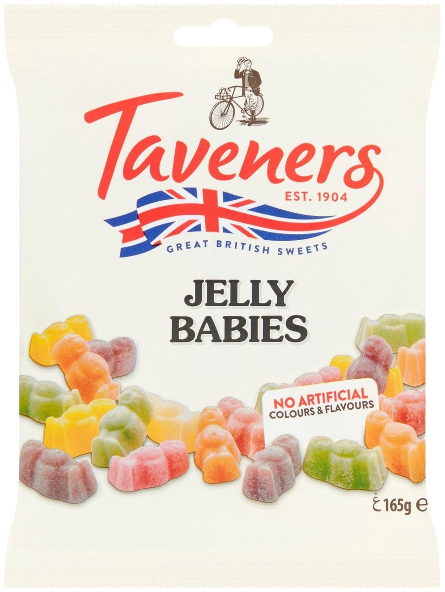 Taveners Jelly Babies (165 gr)