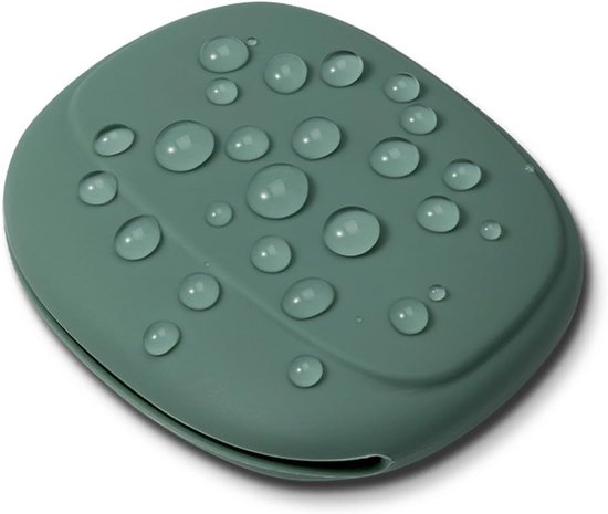 Set van 4 draagbare hoofdtelefoontassen, mini-siliconen tas, opbergtas, zachte waterdichte tas voor hoofdtelefoon, oortelefoon, bluetooth-apparaten, oplaadkabel, sleutels — afbeelding 2