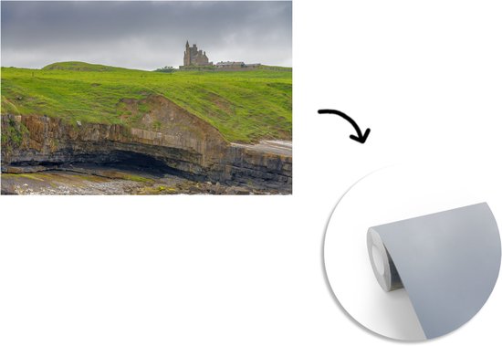 Papier peint photo peint vinyle - Ruine en Irlande largeur 600 cm x hauteur 400 cm - Tirage photo sur papier peint (disponible en 7 tailles)