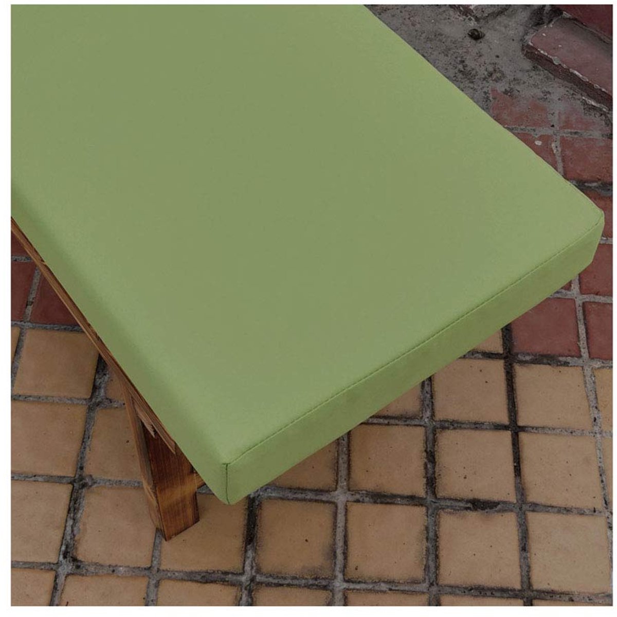 Bench Kussen 2 3 4-zits Bench Pad Kussen Non-slip Verwijderbare Wasbare Tuin Patio Bench Swing Mat voor Indoor Outdoor Meubels Outdoor Kussen-Licht groen 90×30×5cm (35×12×2in)