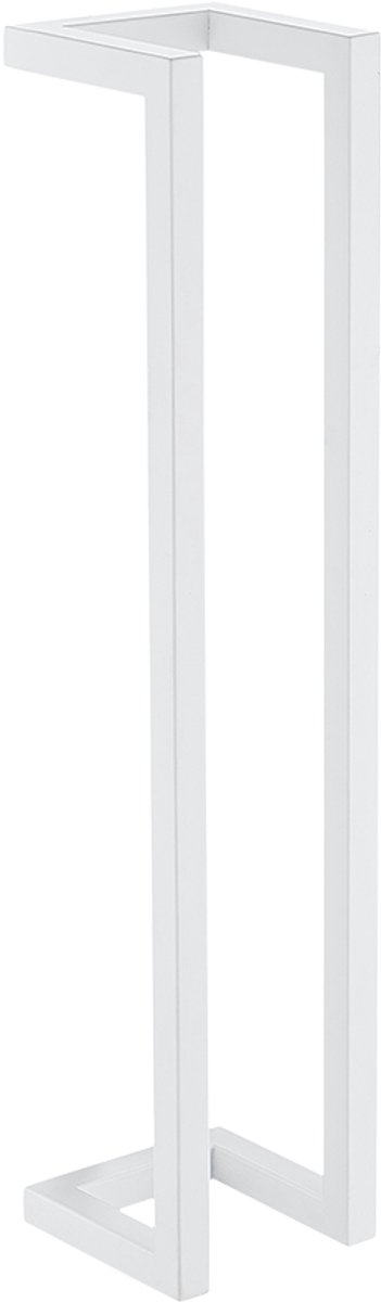 Dual Handdoekrek industrieel 60x12,5x12,5cm mat wit