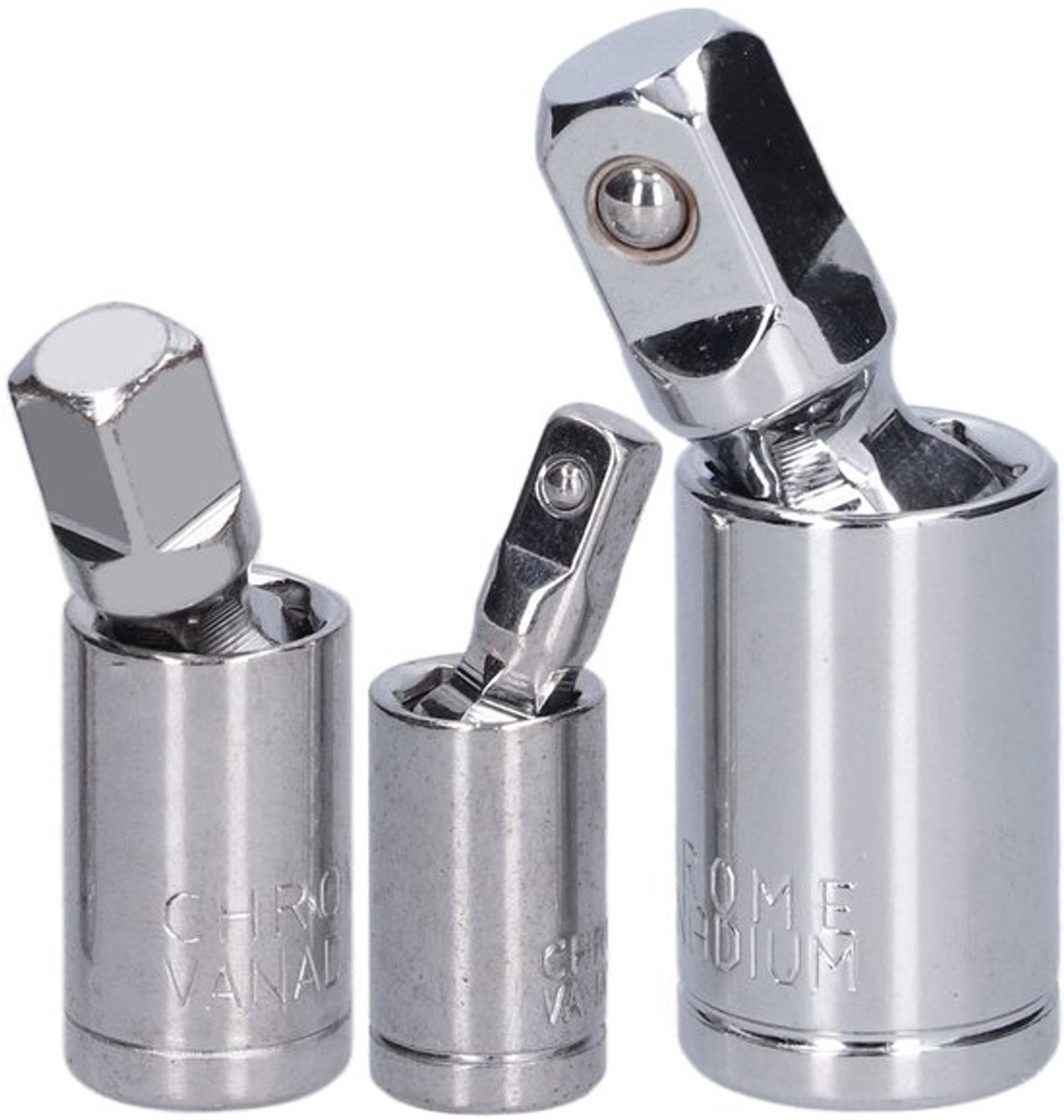 Dailygoods - Pak van 3 Kruiskoppeling Socket Adapter - Universele