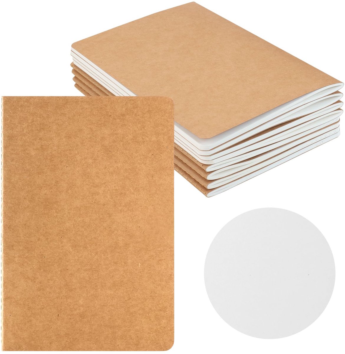 8-pack, blanco, A5