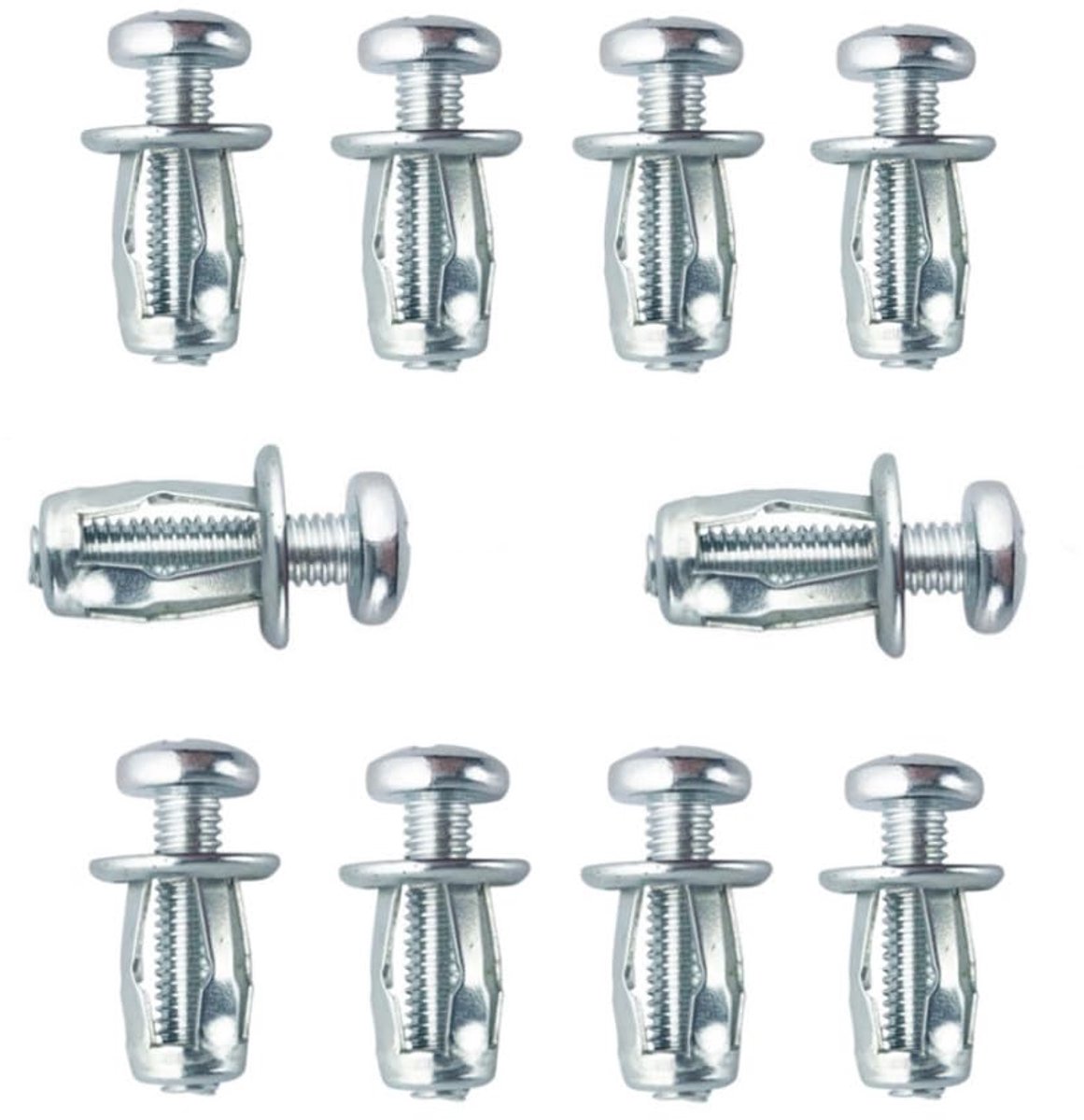 x 25 hollewandpluggen, metalen hollewandpluggen, spreidpluggen, combineerbaar met holtepluggen, tang voor woondecoratie en bevestigingen