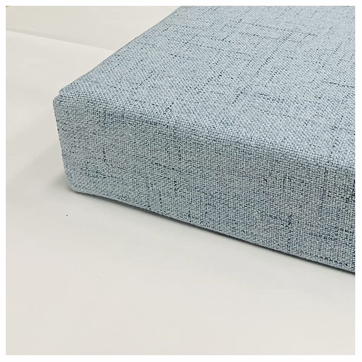 Bench/Swing kussen, Patio Rechthoek Bench kussen, 3,2 "(8 cm) dikker tuinbank Patio Pad Bench kussen, en grootte -grijs blauw 100x30x8cm (39x12x3.2in)