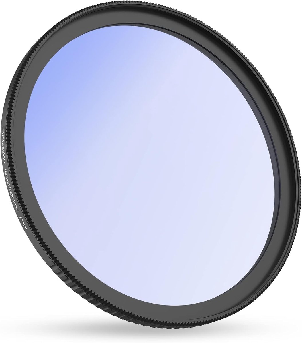 Natuurlijke Nachtfilter 82mm met Nano Coating voor Lichtvervuiling - Geschikt voor Fujifilm, Sigma en Sony Lenzen