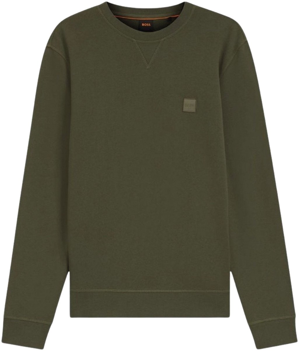 Boss Westart Sweater Heren Donkergroen
