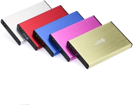 Draagbare Externe Harde Schijf USB 3.0 Supersnel 2.5 inch Geheugenopslag Laptop 160GB Rood van Merkloos — afbeelding 4