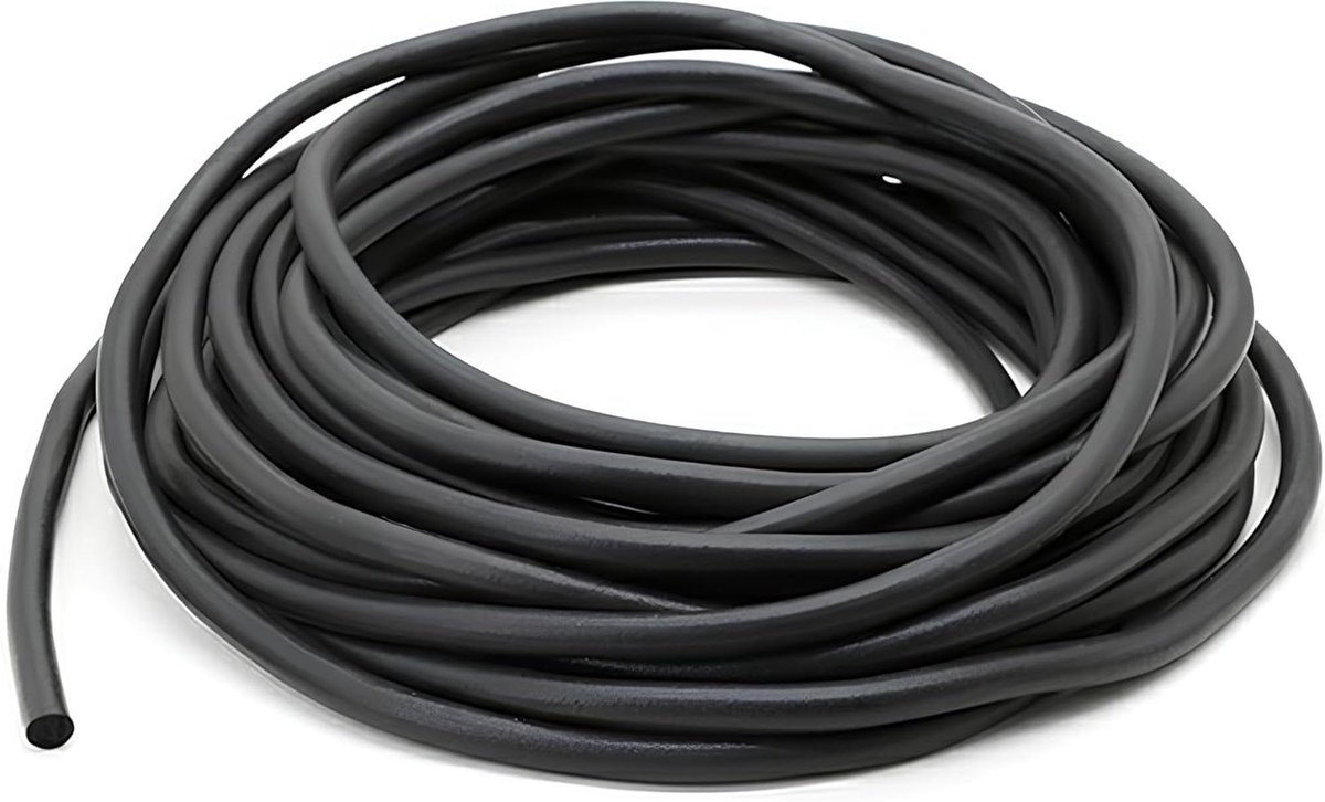 Afdichtsnoer - Voegensnoer - Voegen dichten - Weerbestendig EPDM - 5 meter 3 mm - Zwart