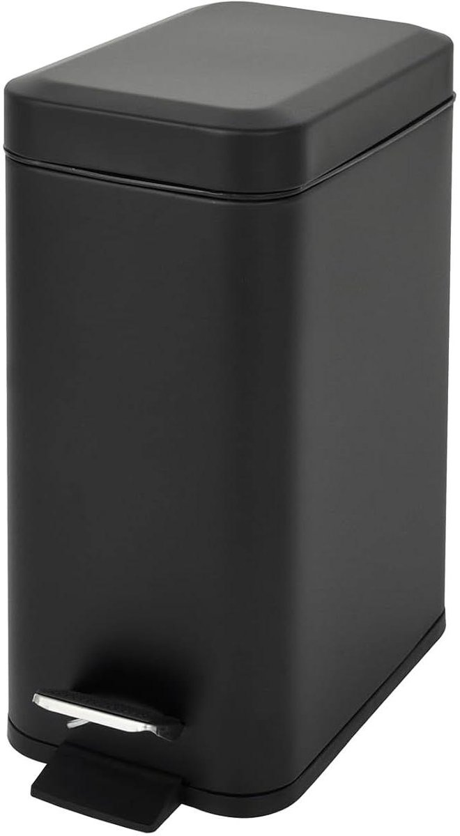 Vuilnisemmer - Pedaalemmer - Orde Houden - Softclose Deksel - 5 Liter - Zwart