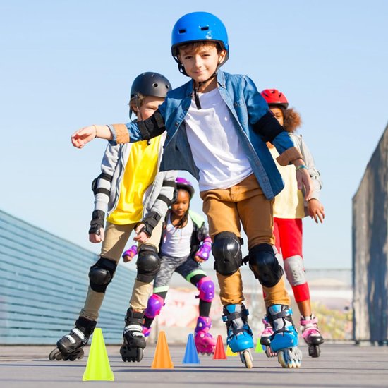 Verkeerskegels - Trainingskegels Markeringspalen - Sport en Spel - Compact Ontwerp - 18 cm Hoog - Oranje — afbeelding 2