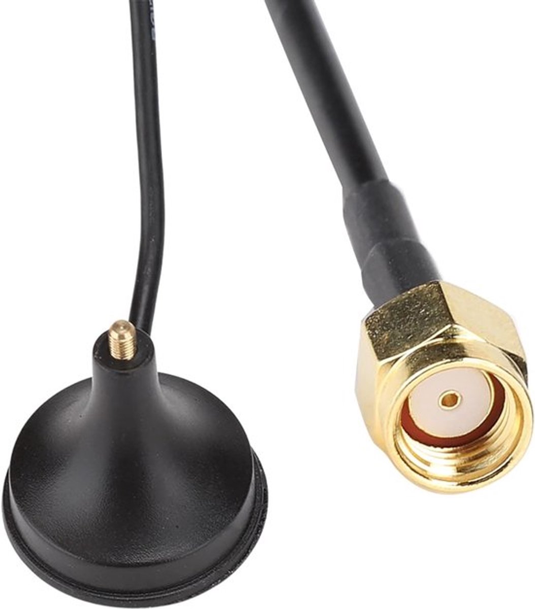 Allecto - 2,4 Ghz Wifi-antenne - Hoge Versterking - Magnetische Basis