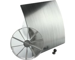 Badkamerventilator - Muurventilator Turbo - Gezond Binnenklimaat - Vochtregulerend Met Sensor - Ø…