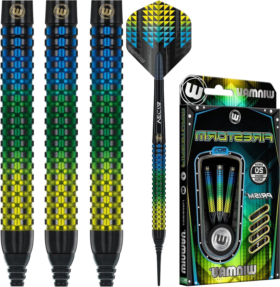 Dartpijlen Set - Softtip Darts - Darts Spelen - 90% Tungsten - 18 Gram - Multicolor