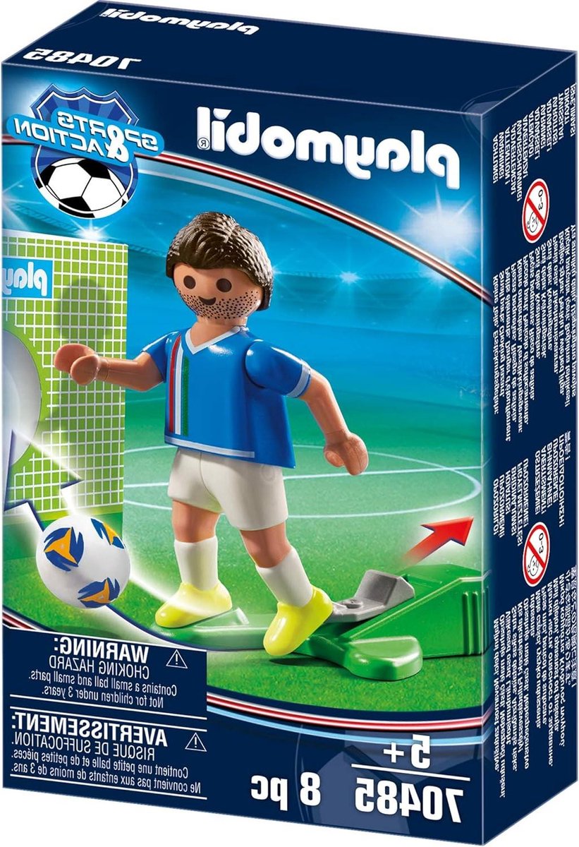 Nationale Voetbalspeler - Voetbalfiguur Speler - Voetbal Spelen - Schietfunctie - 19 Stuks - Multicolor