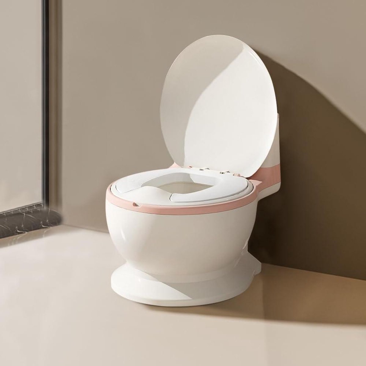 Baby Potty - Kinder Toilet - Zindelijkheidstraining - Met Muziek Functie - Tot 50 kg - Roze