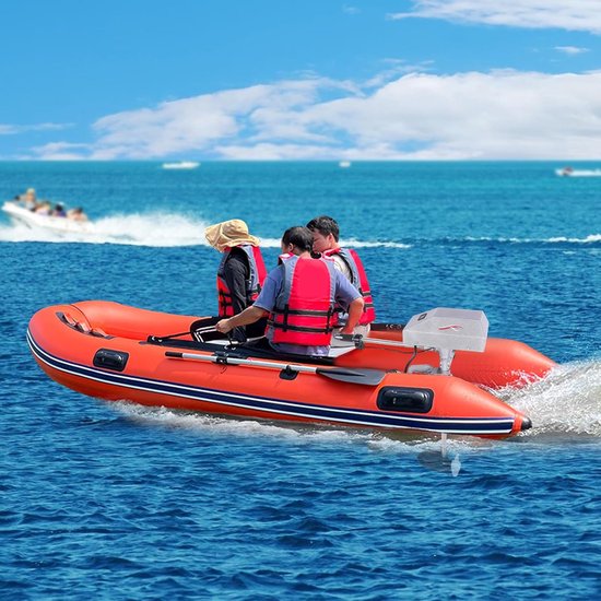 Krachtige Elektrische Buitenboordmotor 12-24V Trolling Motor voor Boten tot 4.5m — afbeelding 3