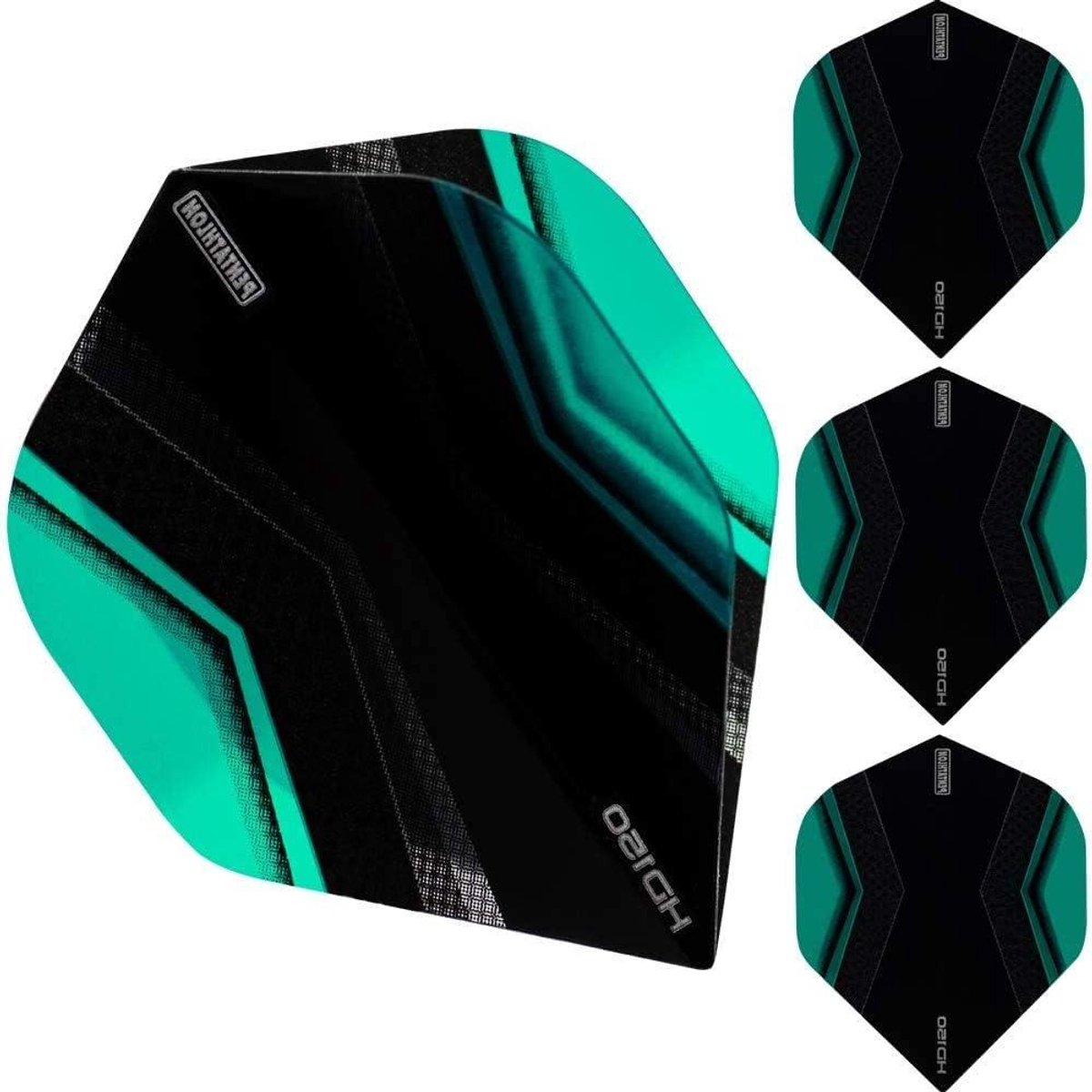 Dartflights - Vluchten - Darten - Extra sterk 150 micron - 30 stuks - Aqua