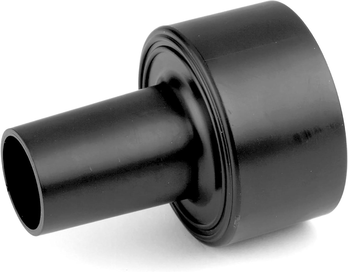 Slang Adapter - Stofzuiger Adapter - Stofzuigen - Universeel - 2.5 naar 1.25 inch - Zwart
