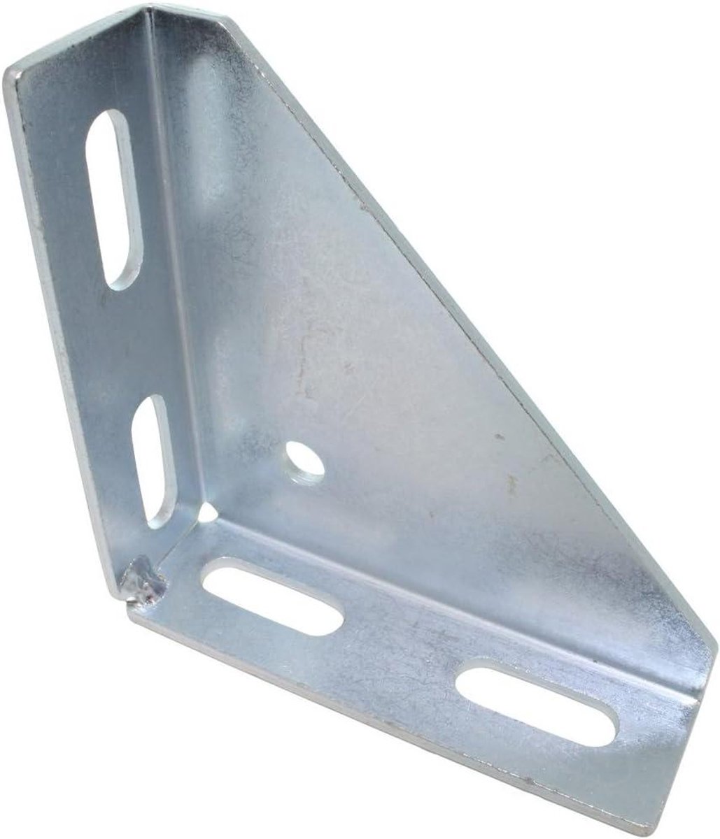 Versterkte Hoeksteun - Hoekverbinder Staal - Meubels Versterken - Verzinkt Staal - 100x100x30mm - Zilverkleurig